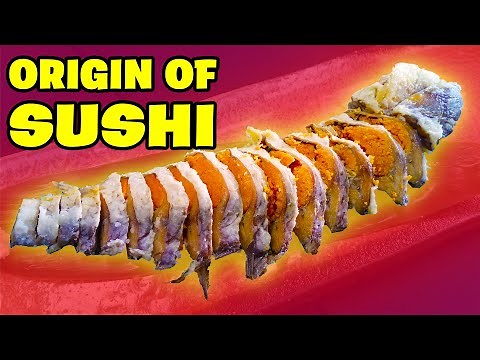 Where Did SUSHI Mysteriously Come From? | History of Sushi 1
