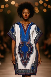 Maya African Dashiki Kaftan Dress: Vibrant Boho Festival Fashion - Etsy Canada