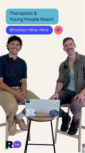 ReachOut Australia on Instagram: "“Finding those moments to share a bit more heart to heart is a beautiful thing and it strengthens relationships.”🫶 Psychotherapist Dabaco and Couple, Family and Relationship Therapist Chana, watch a scene from Brooklyn Nine-Nine with Alex and Nishka and chat about how vulnerability can grow and strengthen relationships. @sunset_psychotherapy @chana_relationshiptherapist #BrooklynNineNine Respect #Therapy #Psychotherapy #Psychology #MentalHealthTips #YouthMental