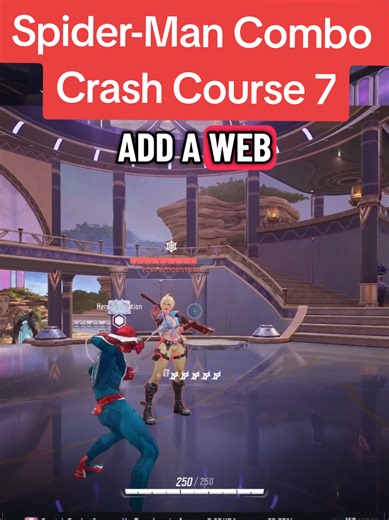 Spider-Man Combo Crash Course 7 - The Fishing Combo #spiderman #marvelrivals #spidermancombo #marvelrivalsclips #marvelrivalsspiderman