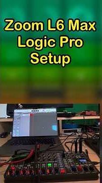 Logic Pro audio interface that doesn't suck #ZoomL6Max #Production #AudioGear