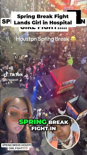Girl Hospitalized After Houston Spring Break Incident #houston #fight #news
