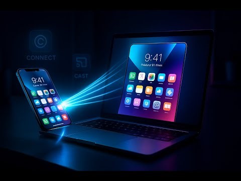 How to cast your phone to your laptop or desktop
