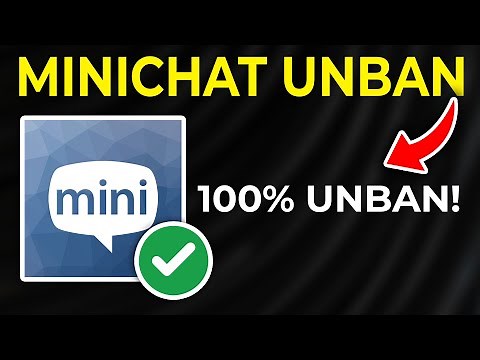 How To Get Unbanned On Minichat! - Easy