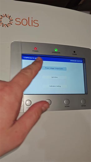 Phase Voltage Compensation що це за опція на інверторі Solis? #solis #світло #гібриднийінвертор #інвертор