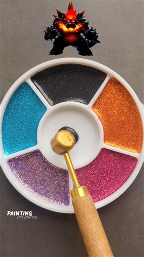 Super Mario Galaxy Color Mixing (Part 2) #colormixing #colors #satisfying #mario #games