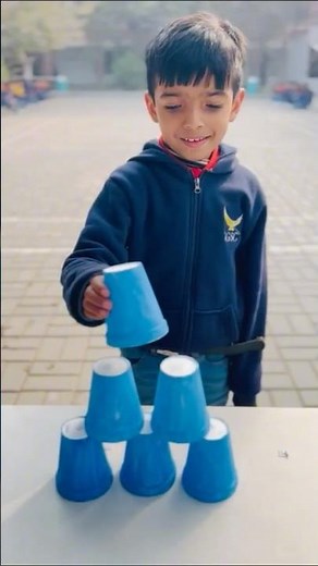 Building Big with Little Cups | Games Lesson