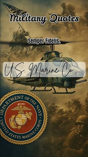 US Marine Corps - #quotes #military