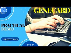 GENECARDS |GENE Database| Tutorial with Demo |Bioinformatics and Biotechnology | -Dr Jyoti Bala | Molelixir Informatics