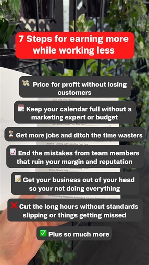 You left your 9 to 5 and started your own trades business for...