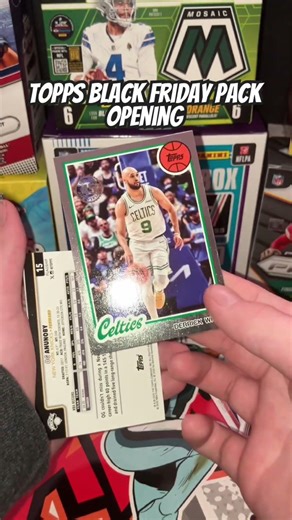 Topps Black Friday Pack Opening #shorts #packopenning
