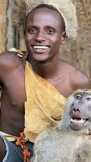 baboon catch alive. #africa