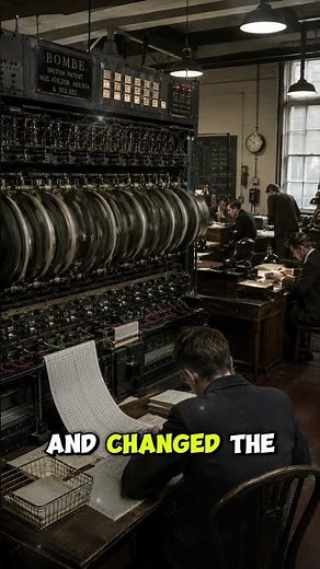 Turing's machine won a war and helped build our digital world. #AlanTuring #WWII #history