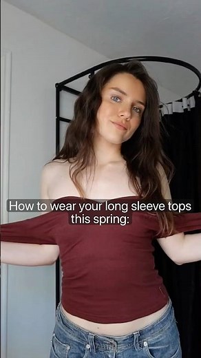 Long Sleeve Tops Styled Perfectly for Spring 😍