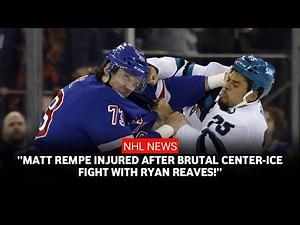 Matt Rempe vs Ryan Reaves: The Fight That Shook Madison Square Garden!