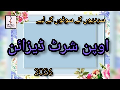 40+very stylish open shirt design for winter 2026/Open shirt dress design