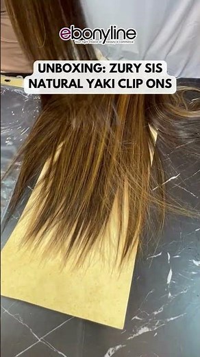 Zury Sis NATURAL YAKY 18" Clip On