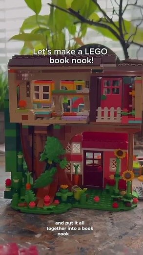 How to: Build a LEGO Book Nook