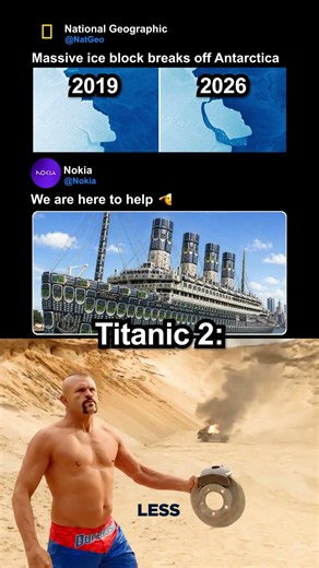 Titanic 2 Made Out Of Nokia 🚢📱