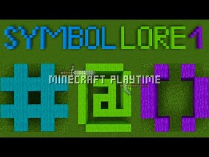 Symbol Lore Building in Minecraft | Symbol/Alphabet Lore animation (Shape Lore) ‪@TonyToonsCartoon‬