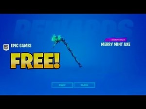 How To Get MINTY PICKAXE for FREE in Fortnite CHAPTER 7!