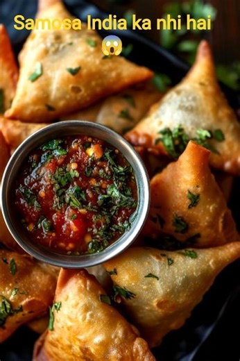 Samosa India ka nhi hai😱😱#shorts#samosa#FreeKaGyan