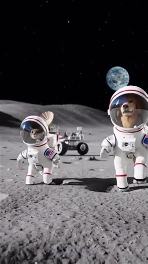 Exploring The Moon With My Animal Crew!