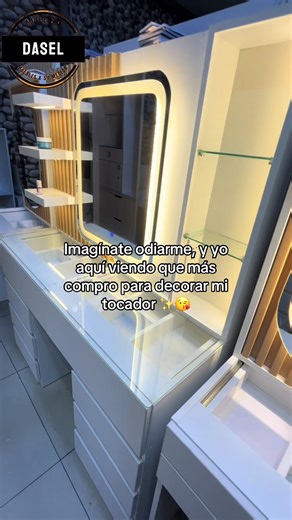 Tocador con Wall panel ✨ ✅Espejo led rectangular con luces 3 tiempos. ✅Bluetooth incorporado con doble parlante. ✅cajones con enchape en canto grueso y corte 45. Pídelo solo aquí 📲977-691-654✅ 🏭De la fábrica a tu hogar 🏠 📍Somos de villa El Salvador 🇵🇪 Envíos a todo lima y provincia 🚚📦 Por la compra de tocador reclama tu puff baúl gratis 🎁 #paratiiiiiiiiiiiiiiiiiiiiiiiiiiiiiii #fyppppppppppppppppppppppp #regalo #viraltiktok #fyppppppppppppppppppppppp