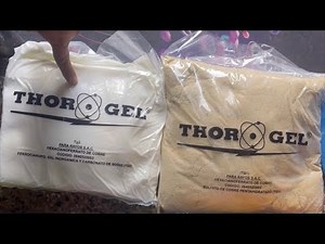 We used fake THORGEL and original THORGEL in a ground well and this happened