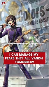 Code Geass opening in English 👁️🔥Rebellion starts now.— RockNime #COLORS #CodeGeass #EnglishCover