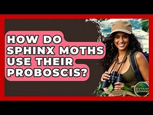 How Do Sphinx Moths Use Their Proboscis? - Reptilian Wonders