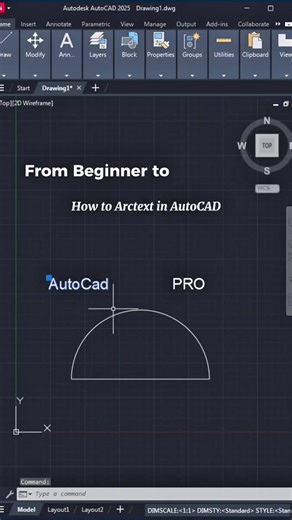 From Beginner to PRO: How to Archtext in AutoCAD ⚡️ #autocad #autocadtutorial #autocadtricks #autocadtips #interiordesign | TISA Architecture