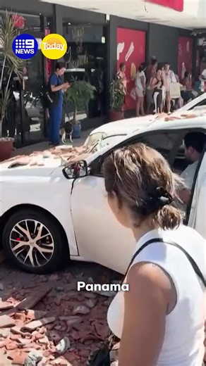 Panama was due to hold a nationwide earthquake evacuation drill just days after the quake struck. #9News