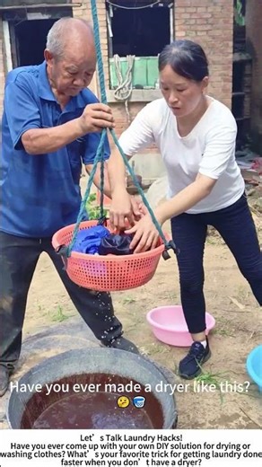 DIY Clothes Spinner – Quick and Easy Homemade Dryer! 💨🧺