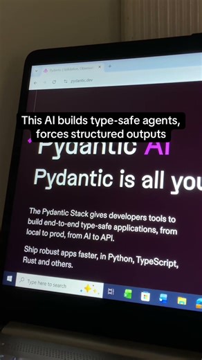 This AI builds type-safe agents