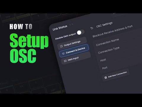 Control Blackout with OSC
