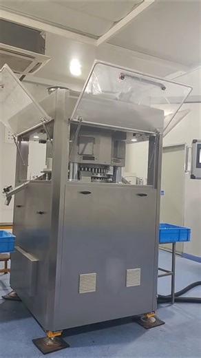 Pre-compression force is same as main compression force on this tablet press