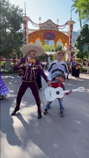 Miguel sings Proud Corazón during A Musical Celebration of Coco at Disney California Adventure Park