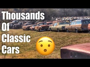 Classic cars and Antique cars salvage yard