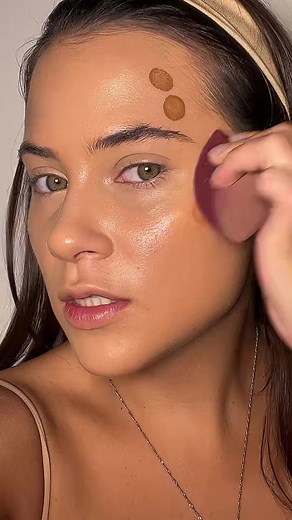 Warm Honey Liquid Contour Makeup Tutorial