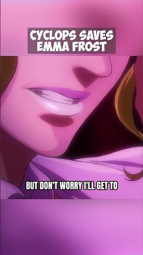 Cyclops Saves Emma Frost #marvel #xmen
