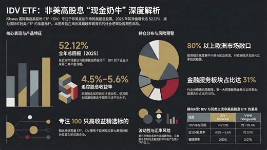 【ETF介绍】IDV：年涨 52% 的非美高股息「现金奶牛」