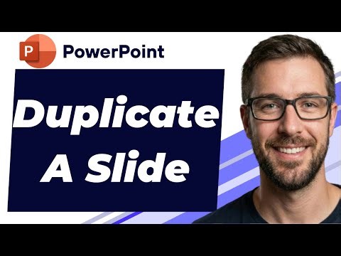 How to duplicate a slide in Microsoft PowerPoint