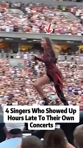 4 Singers Who Showed Up Hours Late To Their Own Concerts#celebrity #celebritynews #shorts