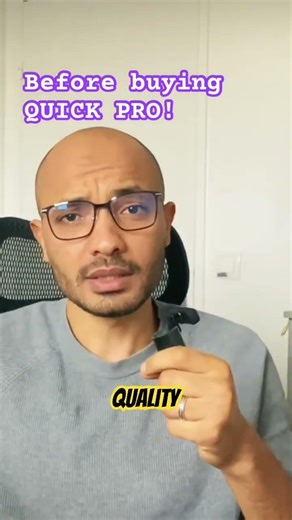 Watch this before buying from Quick Pro