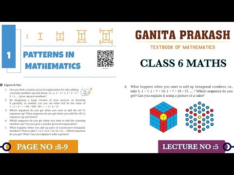 Class 6 Maths Ganitya Prakash Chapter 1 | Pattern in Mathematics | New NCERT | PART -5