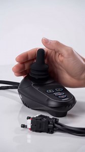 Wheelchair Joystick Controller, DC 24V Electric Wheelchair Joystick Controller Replacement, 4 Keys Wheelchair Remote Control for Electric Mobility Wheelchairs
