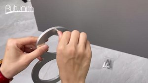 8 Inch Floating House Numbers, Address Numbers for Outside, Metal Silver Large Modern House Numbers, Door Numbers for Mount Aluminum Silver Number 9