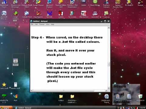 How to Fix a Stuck Pixel in 2-3 minutes!