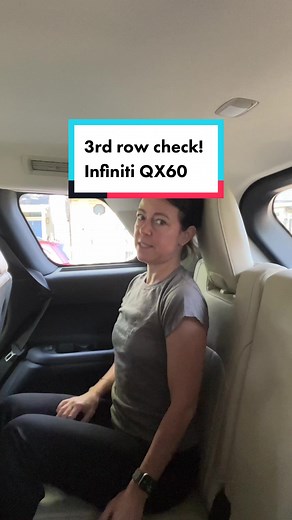 Exploring the 3rd Row of the Infiniti QX60